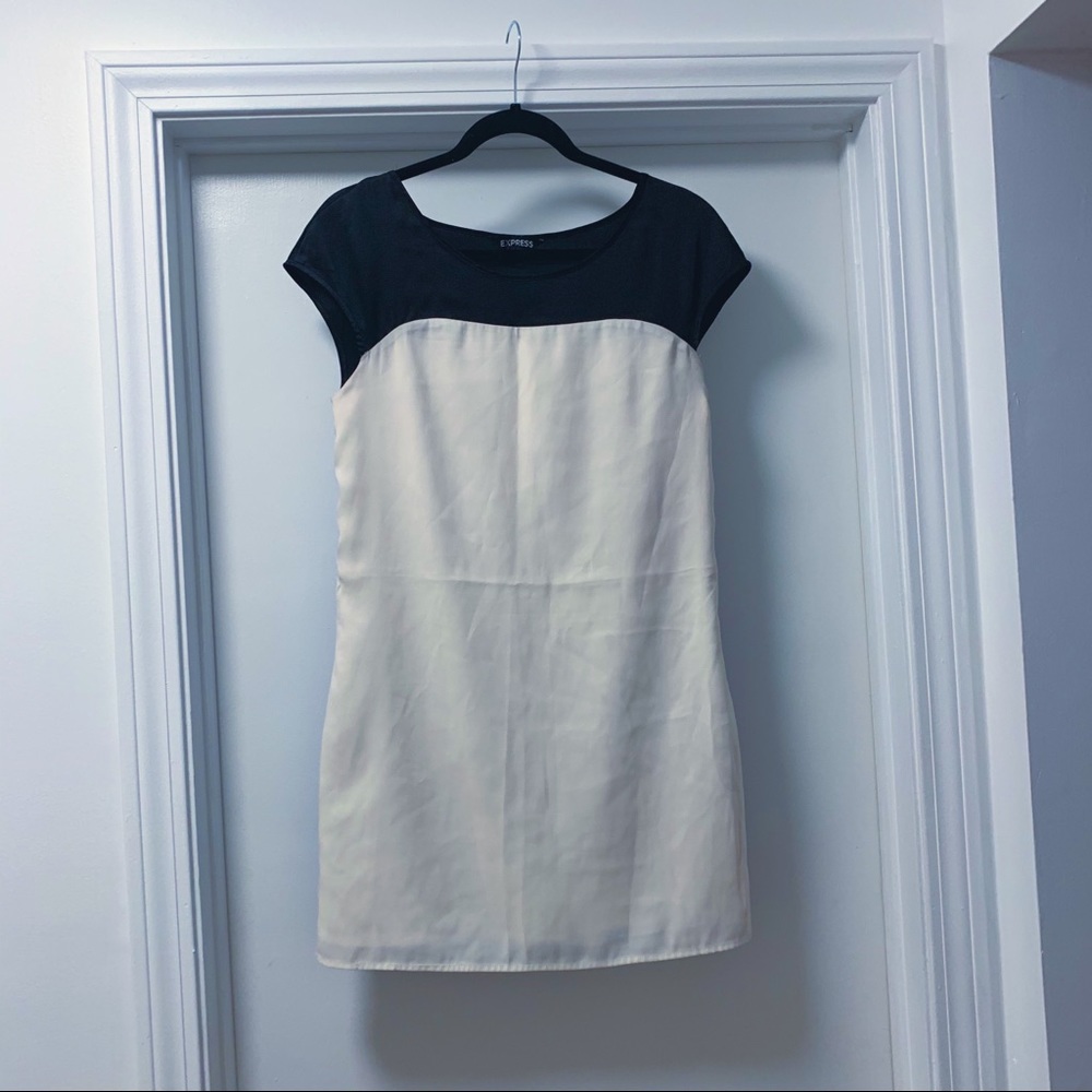 Express color block dress